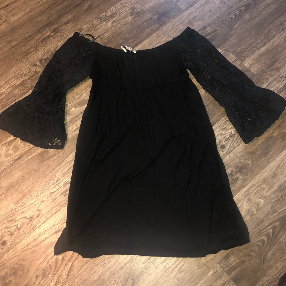 Va Va brand black dress.